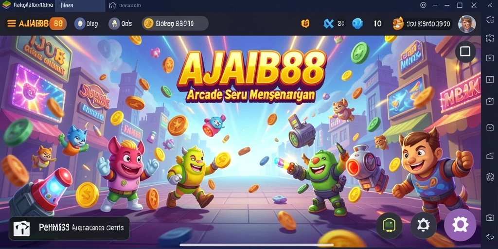 Screenshot gameplay AJAIB88 yang menampilkan aksi seru dan tantangan menegangkan.