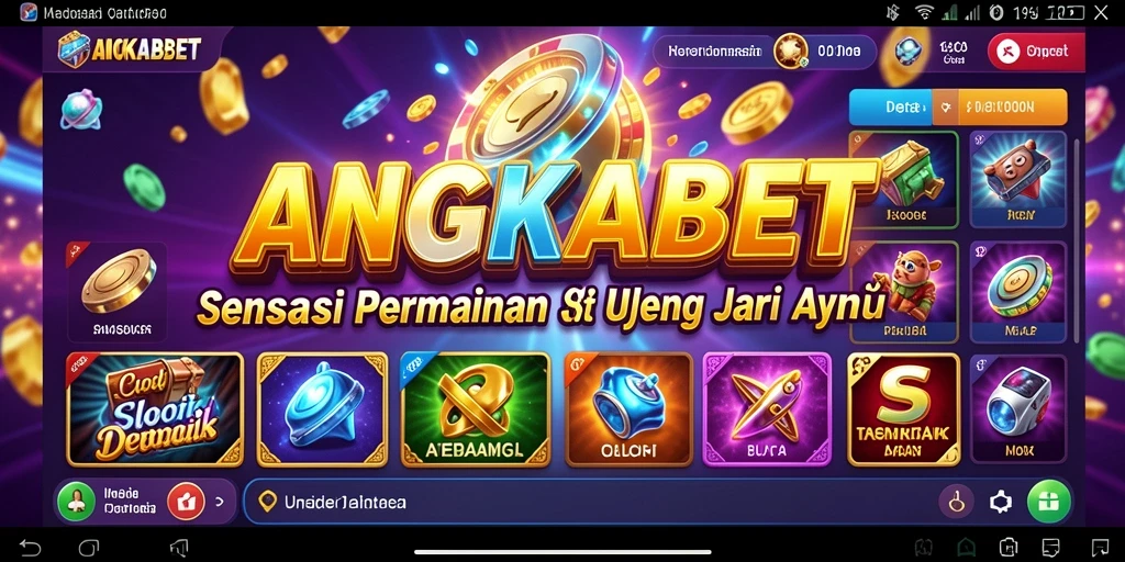 Screenshot gameplay menunjukkan keseruan saat bermain Slot di ANGKABET.