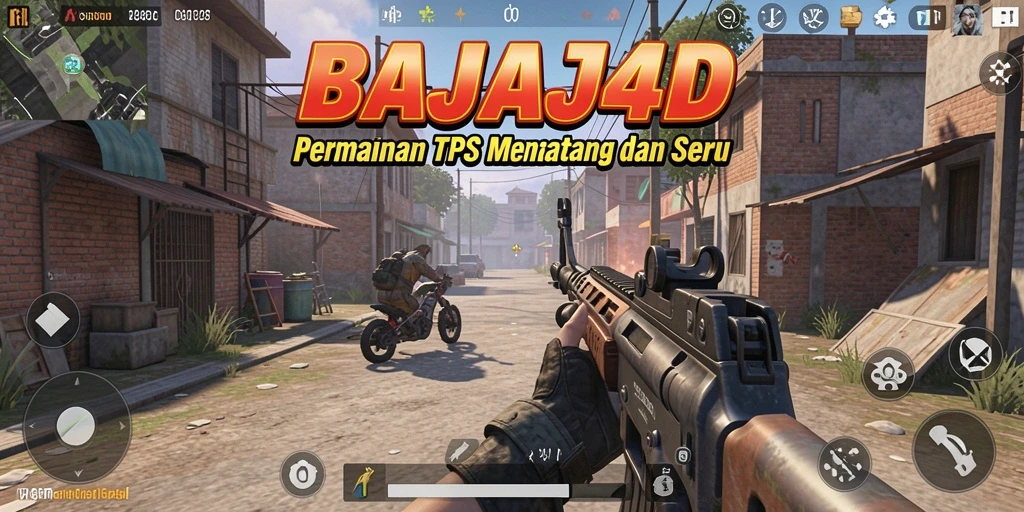 Screenshot gameplay <strong>BAJAJ4D</strong> memperlihatkan aksi seru dalam mode TPS.