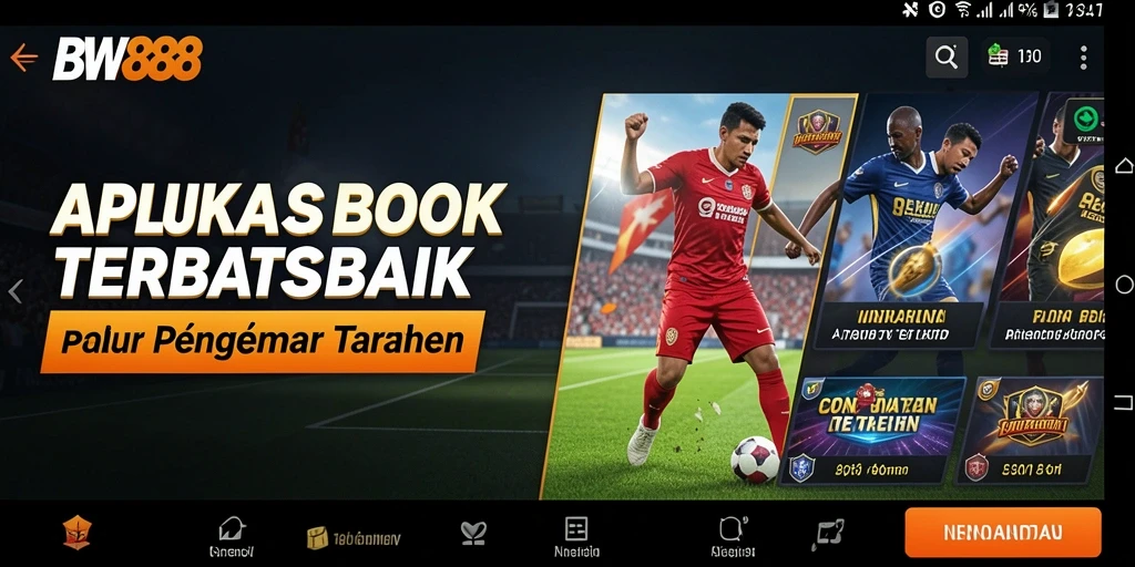 Tampilan gameplay menarik dari aplikasi Sportsbook BW888.