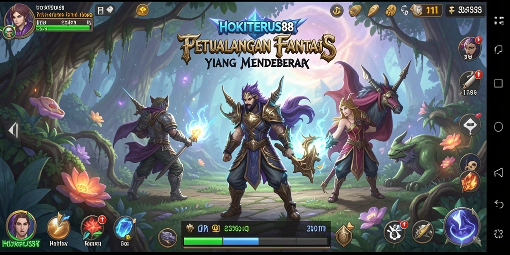 Tampilan menakjubkan dari gameplay HOKITERUS88 yang penuh aksi.
