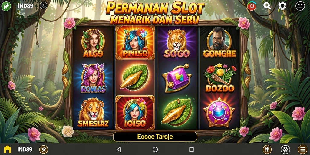 Gameplay menarik dan beragam tema seru dari IND89.