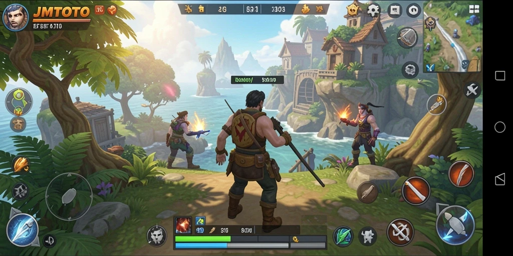 Tampilan gameplay yang memukau dalam dunia terbuka JMTOTO.