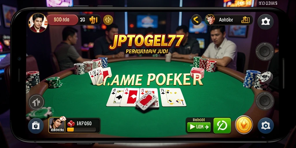 Gameplay seru dan interaktif di JPTOGEL77 menunjukkan keseruan Poker.