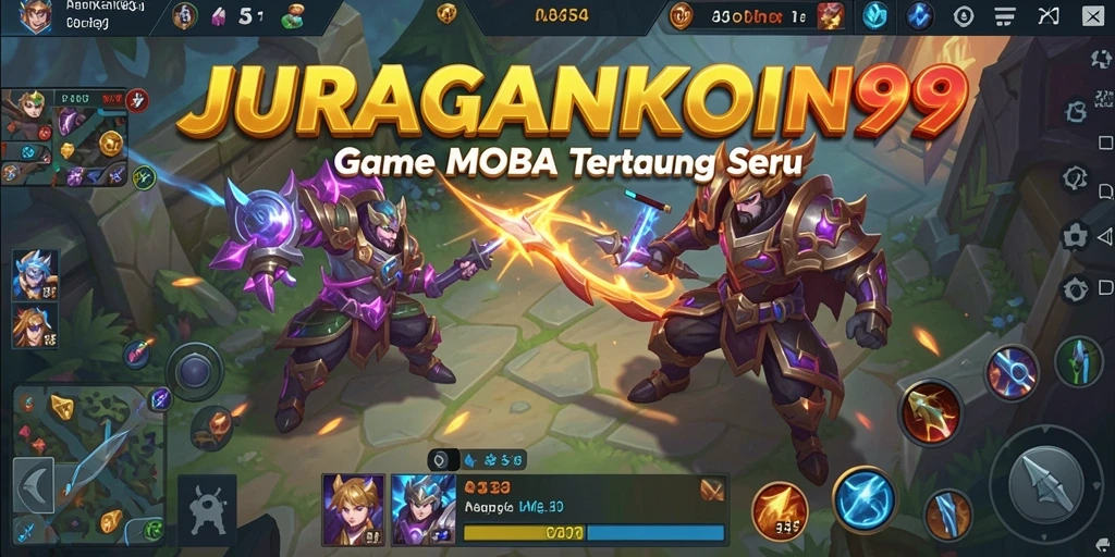 Tampilan gameplay seru dari JURAGANKOIN99 yang penuh aksi.