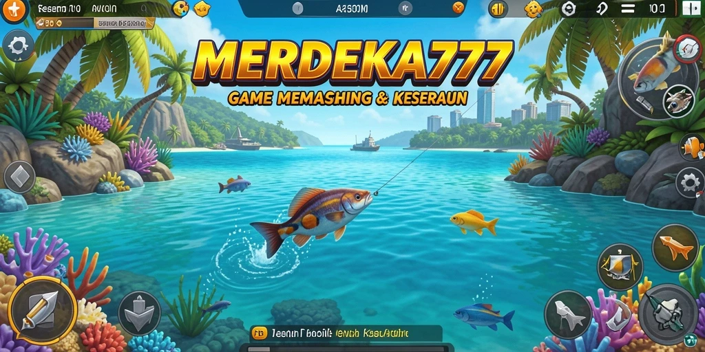 Screenshot utama MENDEKA777 menampilkan pengalaman memancing yang menyenangkan.