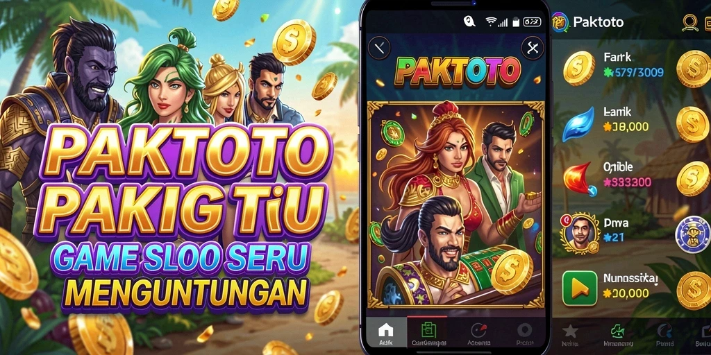 Screenshot PAKTOTO menampilkan gameplay slot yang seru dan mengasyikkan.