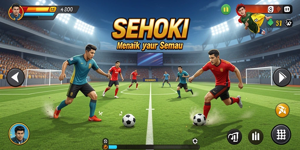 Tampilan gameplay SEHOKI yang penuh aksi dan seru.