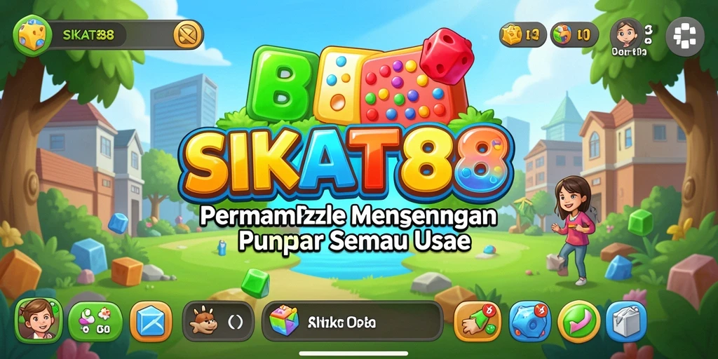 Tampilan gameplay menantang dan menarik dari SIKAT88.