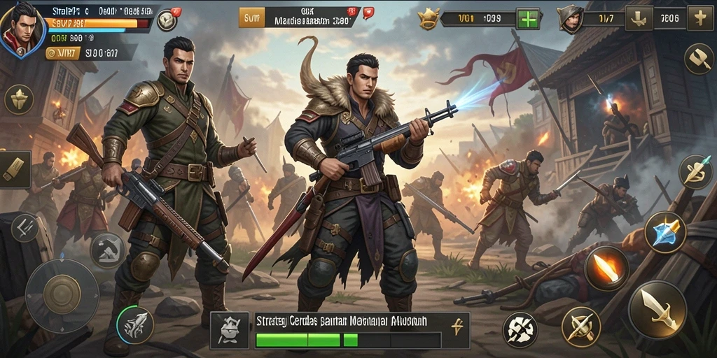 Tangkapan layar gameplay SVIP7 yang mendebarkan dan strategis.