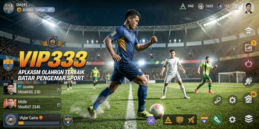 Tampilan permainan seru dari VIP333 yang menghadirkan suasana olahraga.